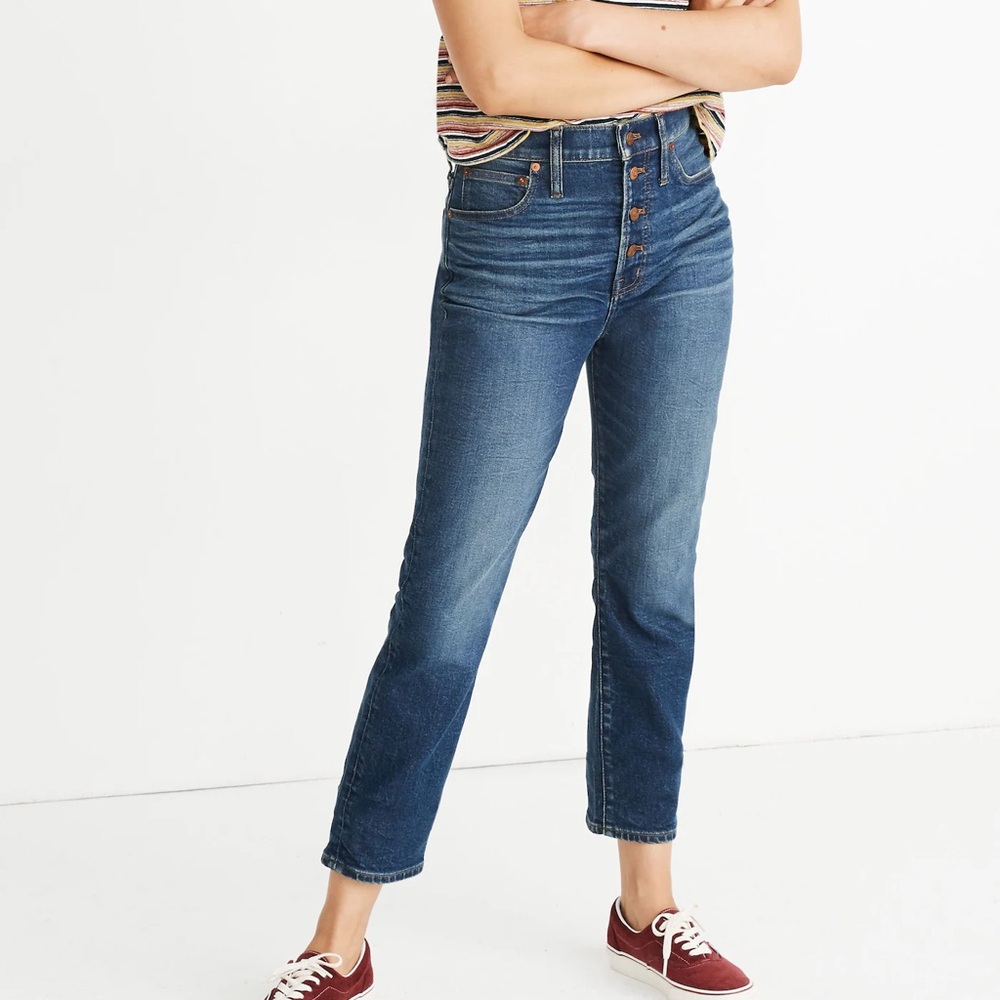 Madewell High Rise Blue Jeans
